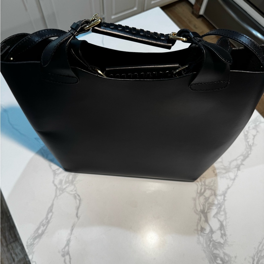 Zara leather large tote bag - Picture 2 of 9